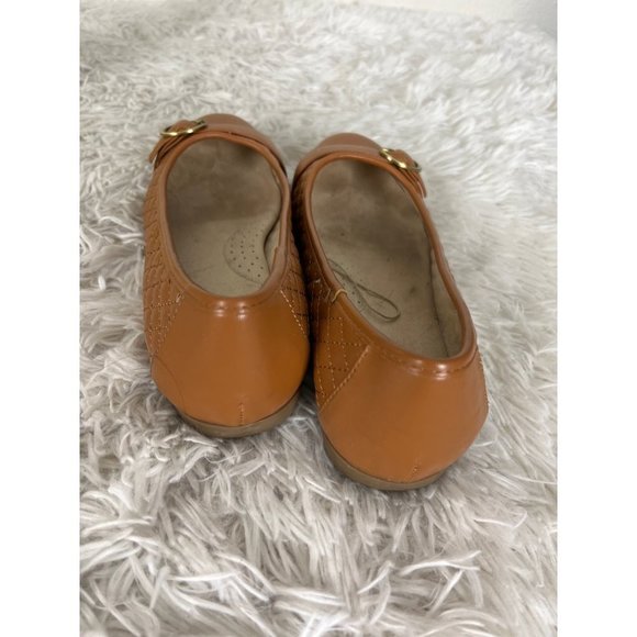 Cliffs by White Mountain Clara Brown Ballet Flats Side Buckles 9W - Picture 5 of 7